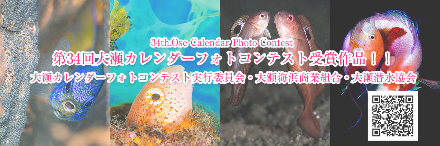 第34回大瀬カレンダーフォトコンテスト受賞作品！